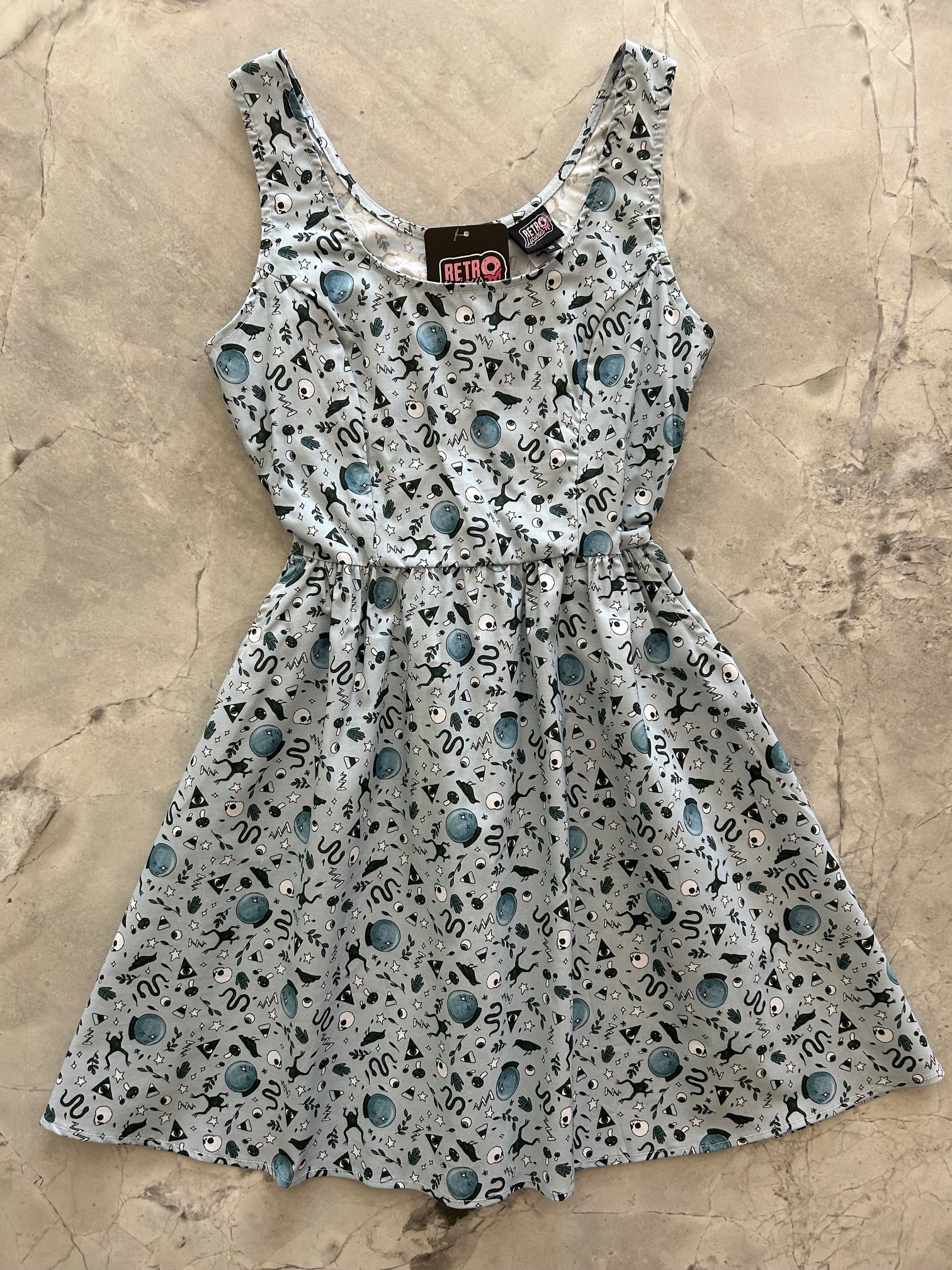 flatlay of witching hour dress