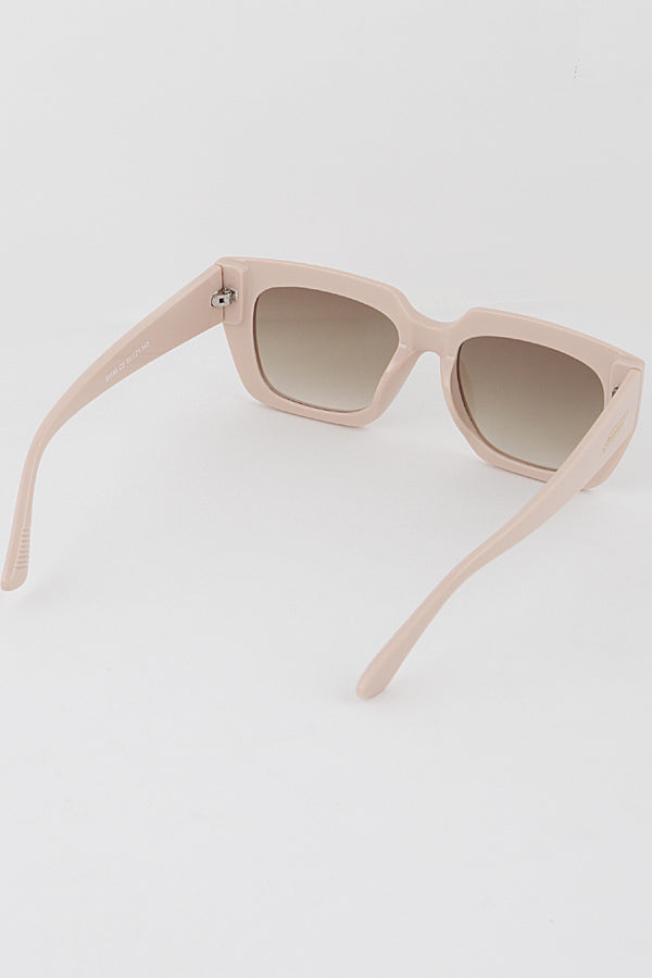 Retro Thick Frame Square Sunglasses