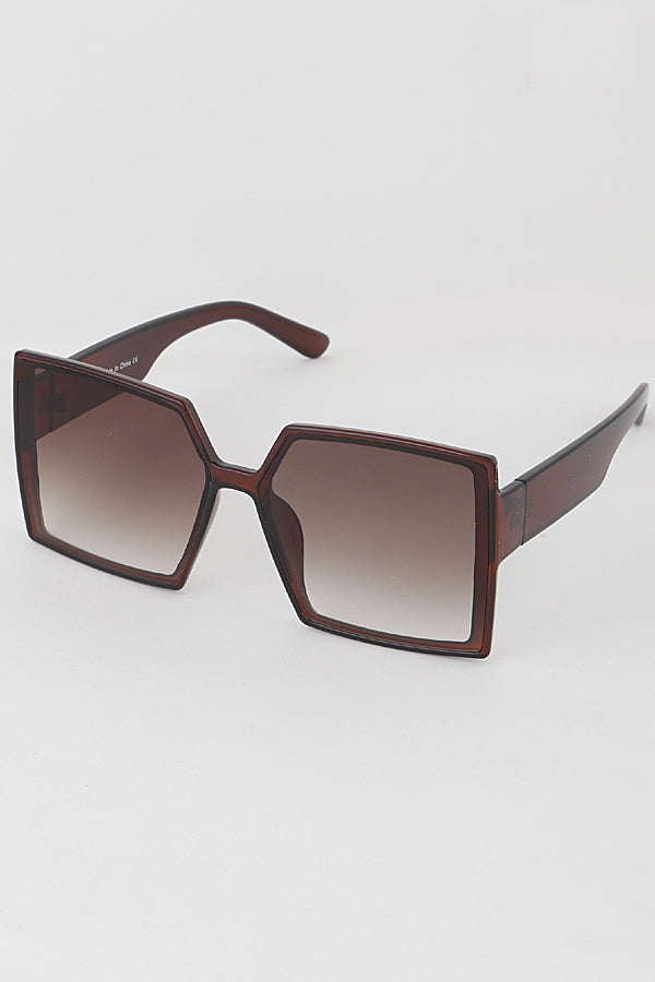 70s Style Square Sunglasses