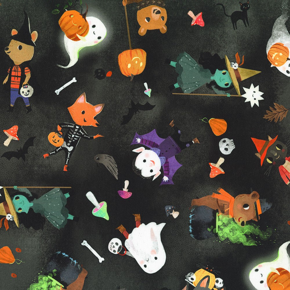 picture of animals dressed up in halloween costumes