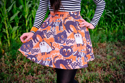 Scaredy Cat Skater Skirt