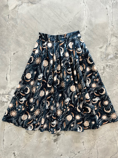 flat lay of luna doris skirt