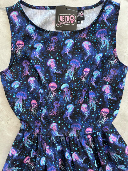 flatlay of close up of the bodice of jelly dress