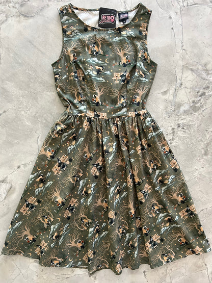 flatlay of Badger & Mouse Vintage Dress