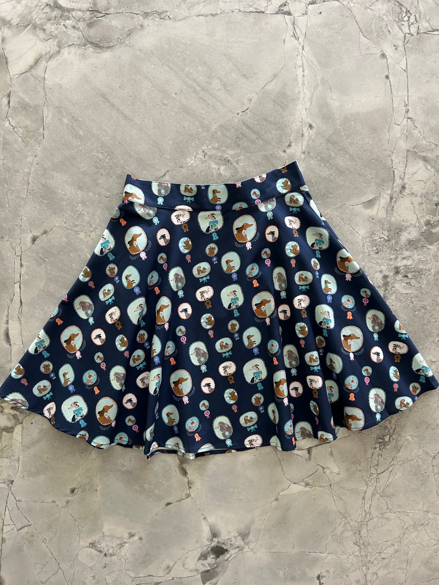 flat lay of best in show dog skirt