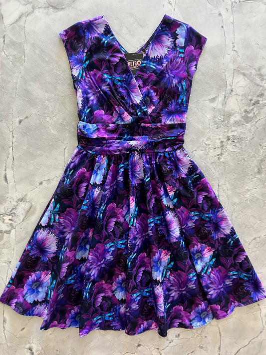 flatly of dragonfly floral greta dress