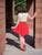 4792 Tomato Skater Skirt