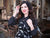 4225 Glow in the Dark Fossils Fit & Flare Dress