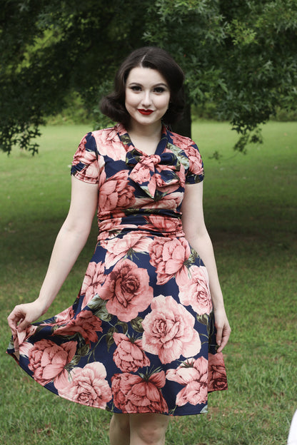 Floral Swing Dress - XS only, 1 left!