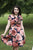 3832 Floral Swing Dress - XS only