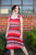 3972 Amelia Dress in Retro Stripes