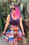 4628 Jurassic A-line Skirt