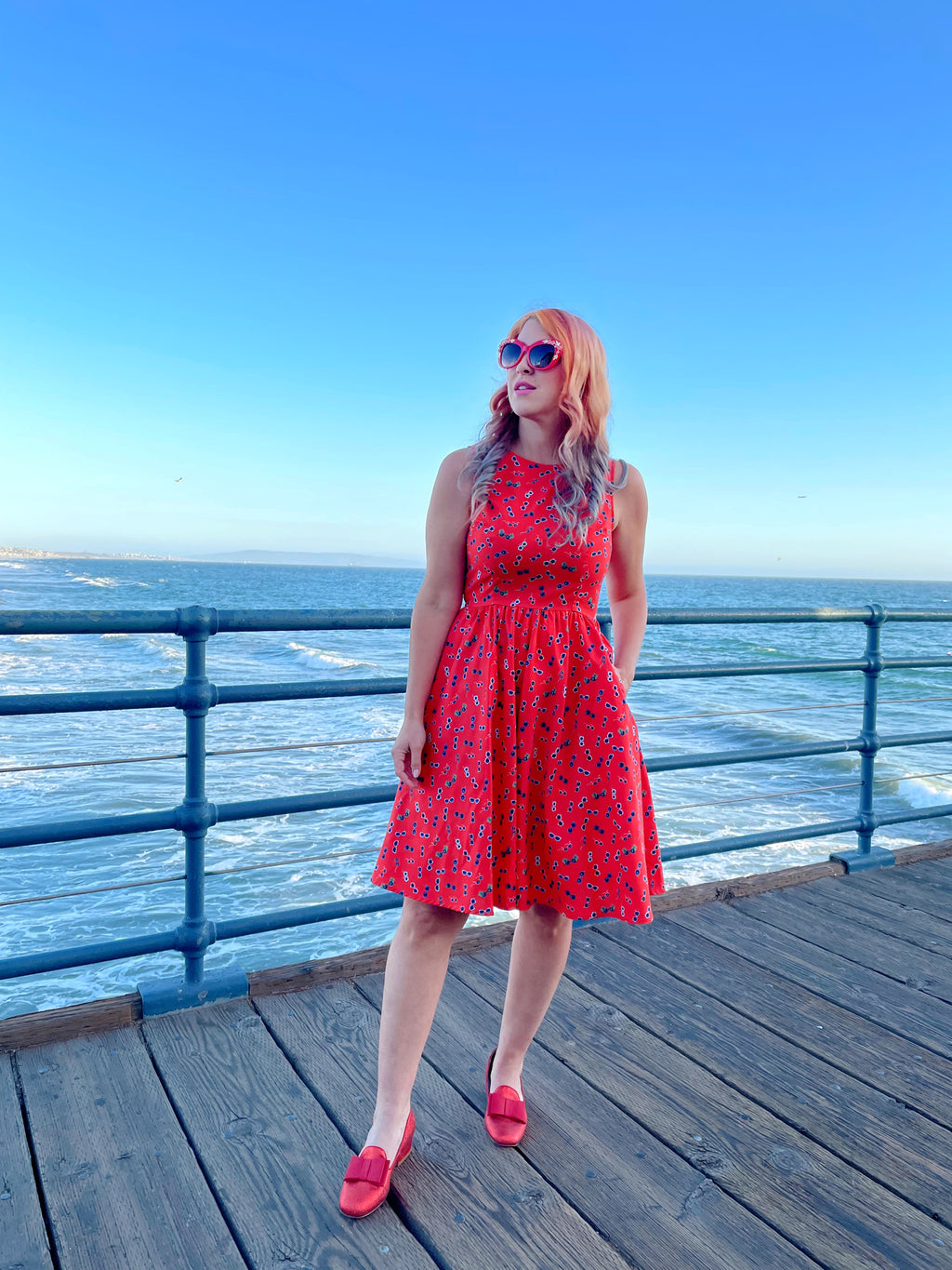4871 Sunglasses Vintage Dress