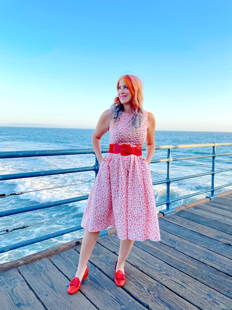 4879 Umbrella Midi Dress