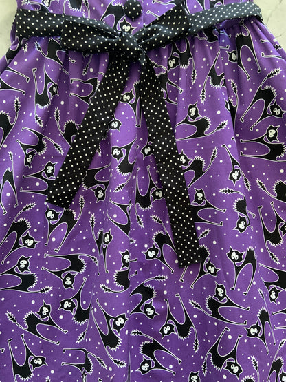 a close up of the skirt of the scaredy cats ida dress