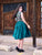 5000 Peggy Swing Skirt in Green