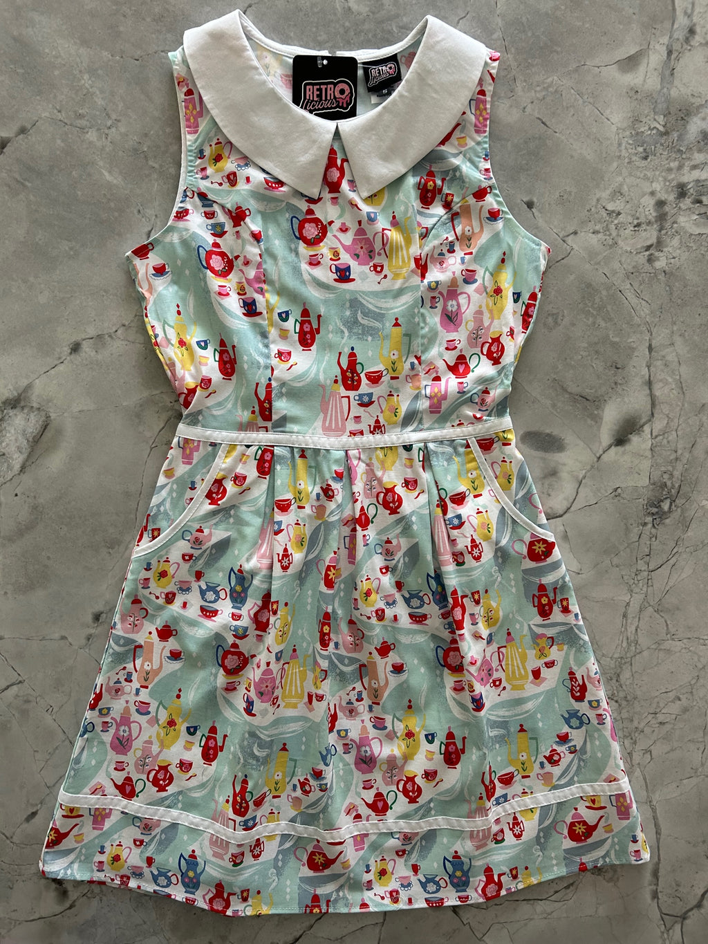 5015 Tea Party Collared Dress