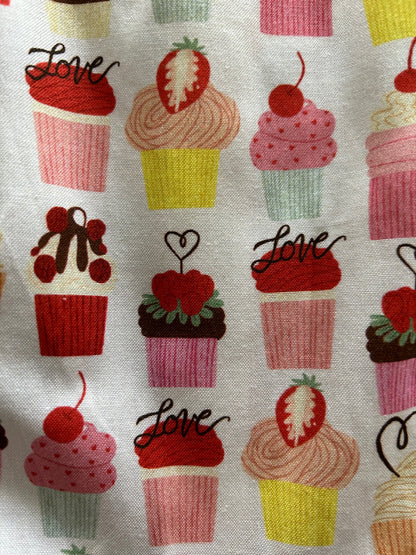 a close up of the cupcakes on a lighter background