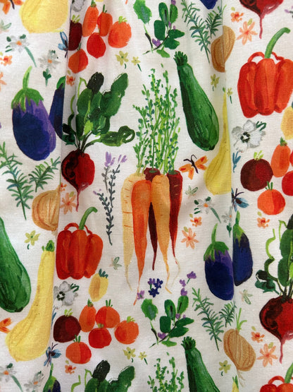 a close up of the fruits and veggies on white background