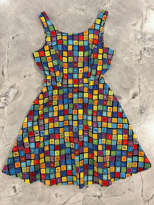 a flat lay of the real chemistry skater dress