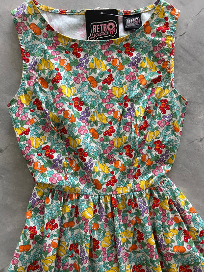 a flat lay of the farmers market midi dress