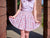 4806 Strawberry Skater Skirt