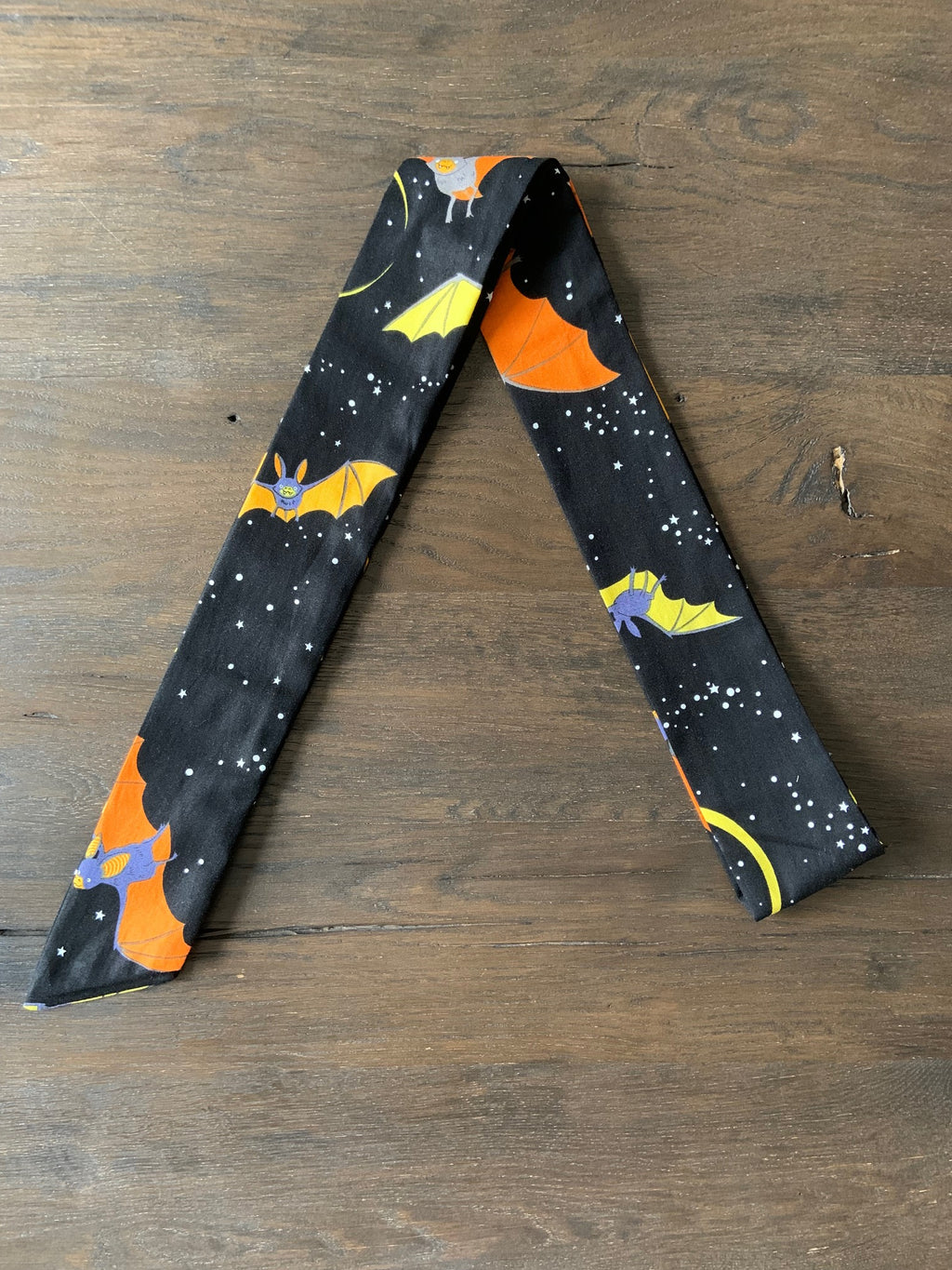 Multipurpose Fabric Tie in Batty print