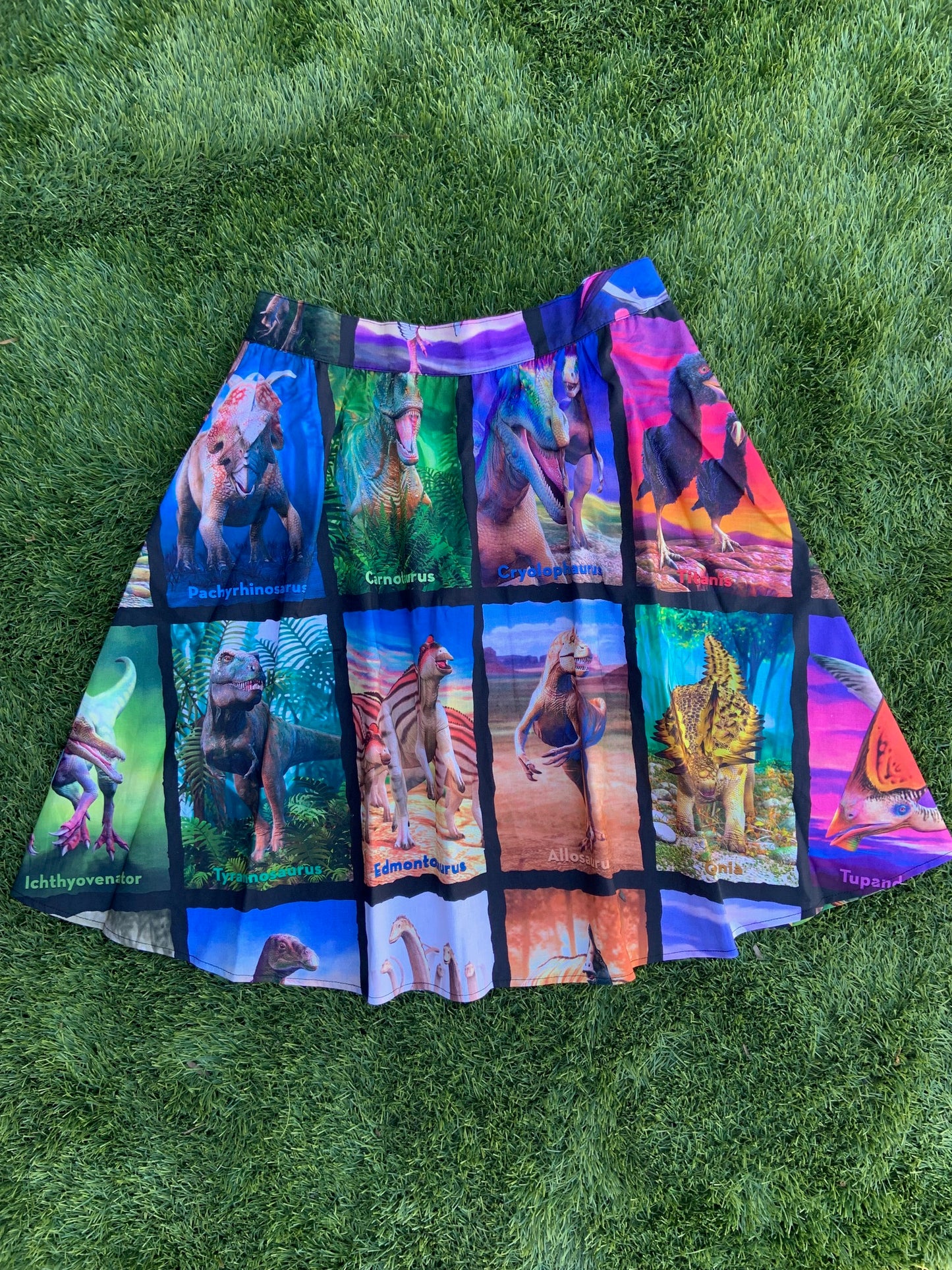 4628 Jurassic A-line Skirt
