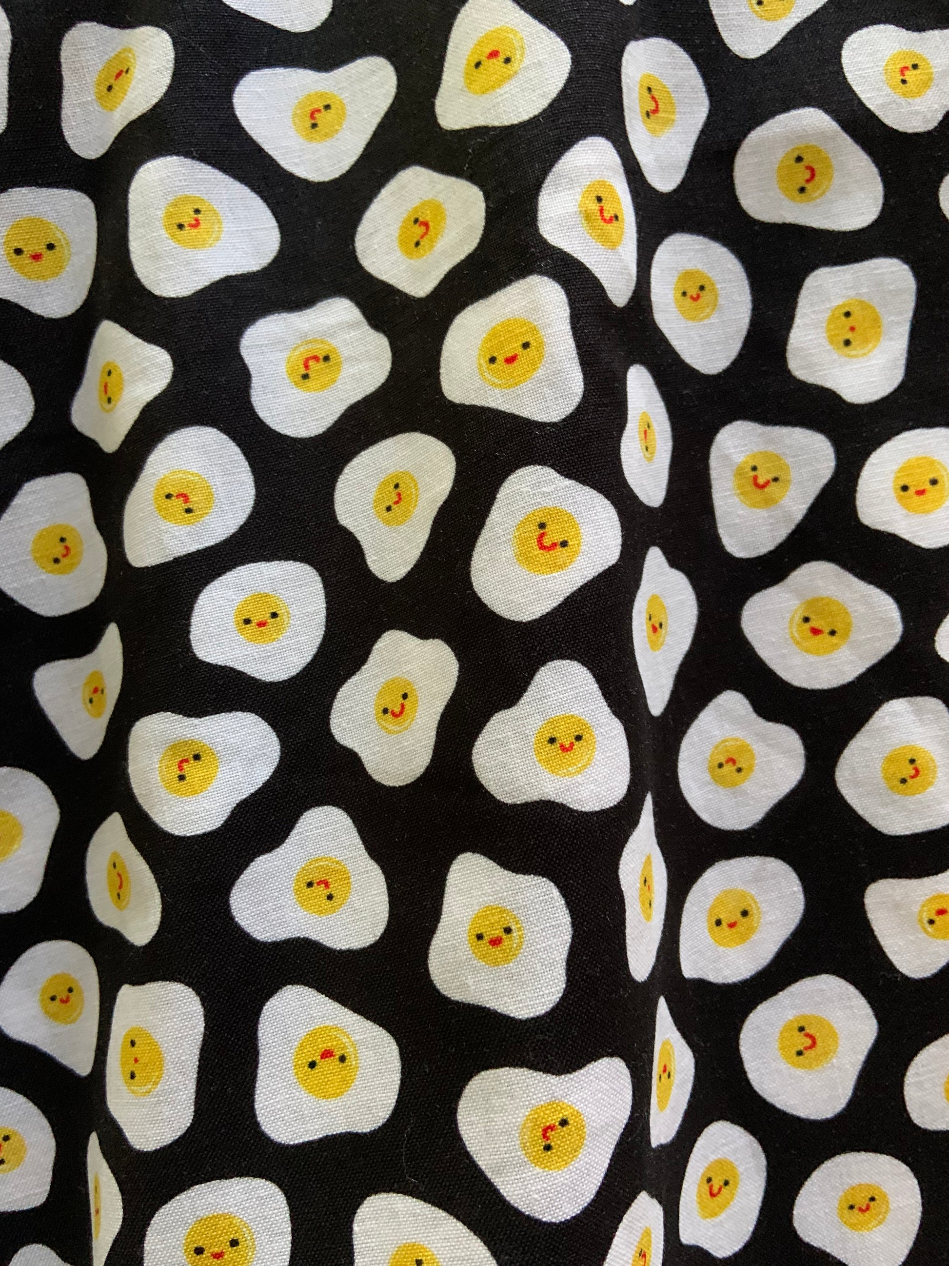 a flat lay image of  Sunny Side Up Skater Skirt 