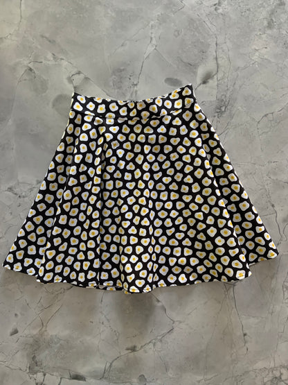 a flat lay image of  Sunny Side Up Skater Skirt 