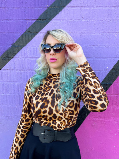 Everyday Cat Eye Sunglasses on a model