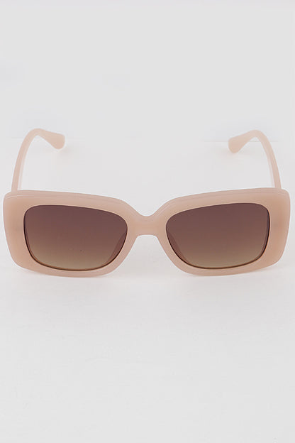 Vintage Style Thick Frame Sunglasses