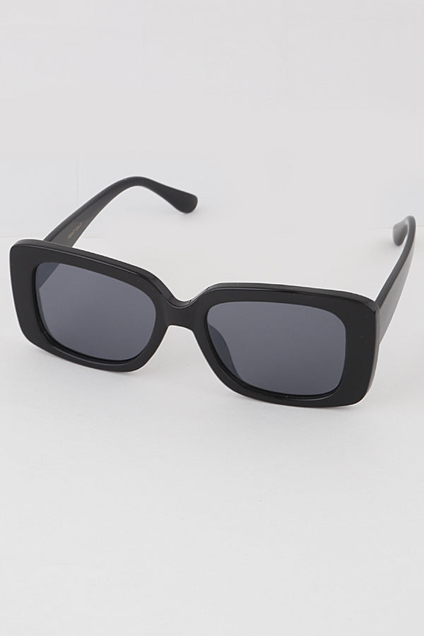 Vintage Style Thick Frame Sunglasses