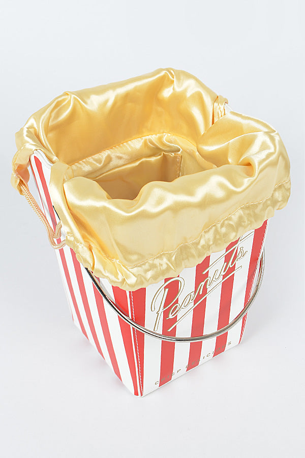 Peanuts Bag in Red/White Stripes 