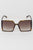 70s Style Square Sunglasses