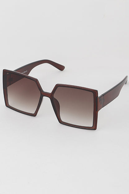 70s Style Square Sunglasses