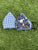 4430 Busy Bees/Blue Gingham Mask